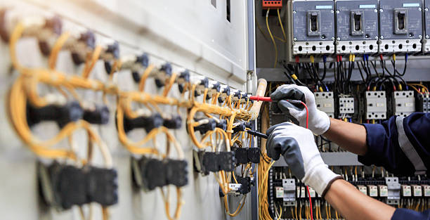 Professional Electrician technician working in Oliver, PA